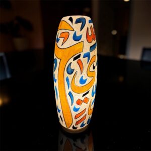 calligraphy camel skin bottle lamp