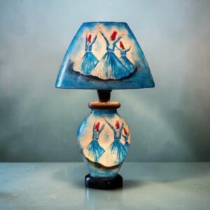 orange camel lampshade (copy)